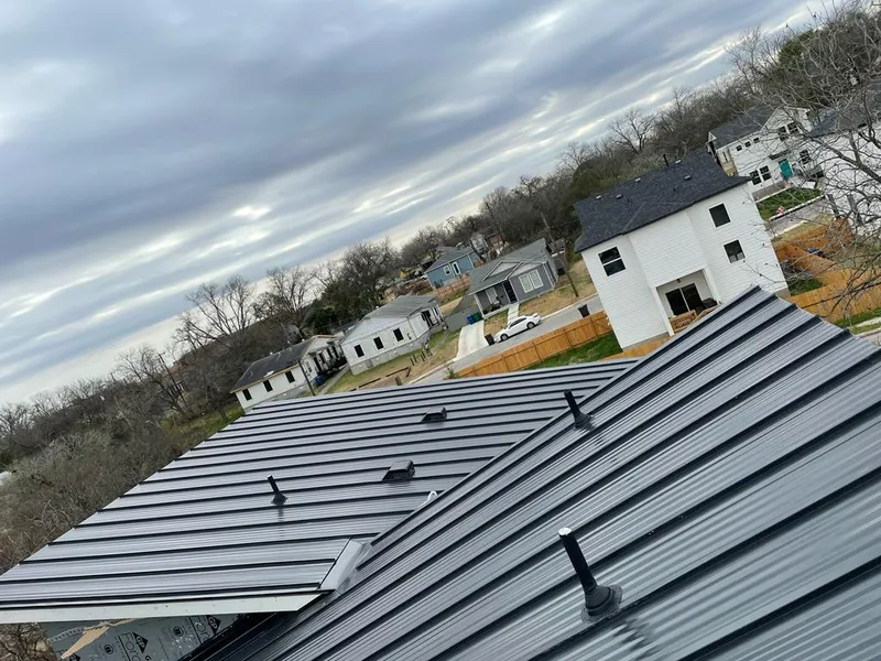 Standing seam metal roof panels with vents for Skylight Repair in Upper Saddle River